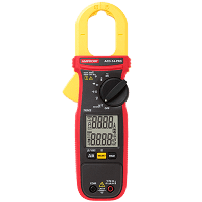 Amprobe ACD-14-PRO Dual Display 600 A TRMS Clamp Meter