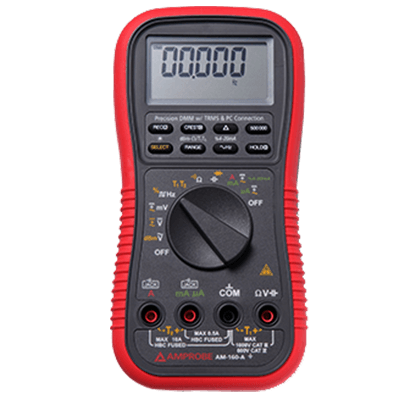 Amprobe AM-160-A TRMS Precision Multimeter with Temperature