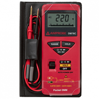 Amprobe DM78C Credit Card Size Multimeter