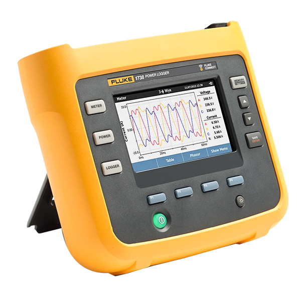 Fluke 1738 Three-Phase Power Quality Loggers