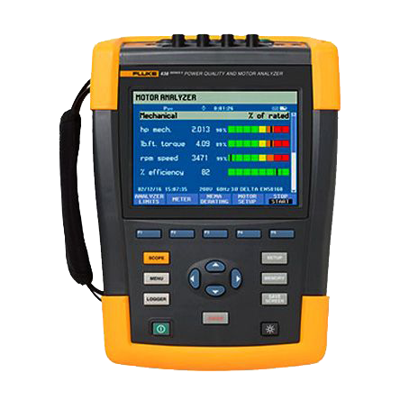 Fluke 438-II Power Quality Analyzer & Motor Analyzer