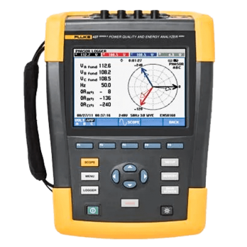 Fluke 437 Series II 400 Hz Power Quality Monitor and Energy Analyzer